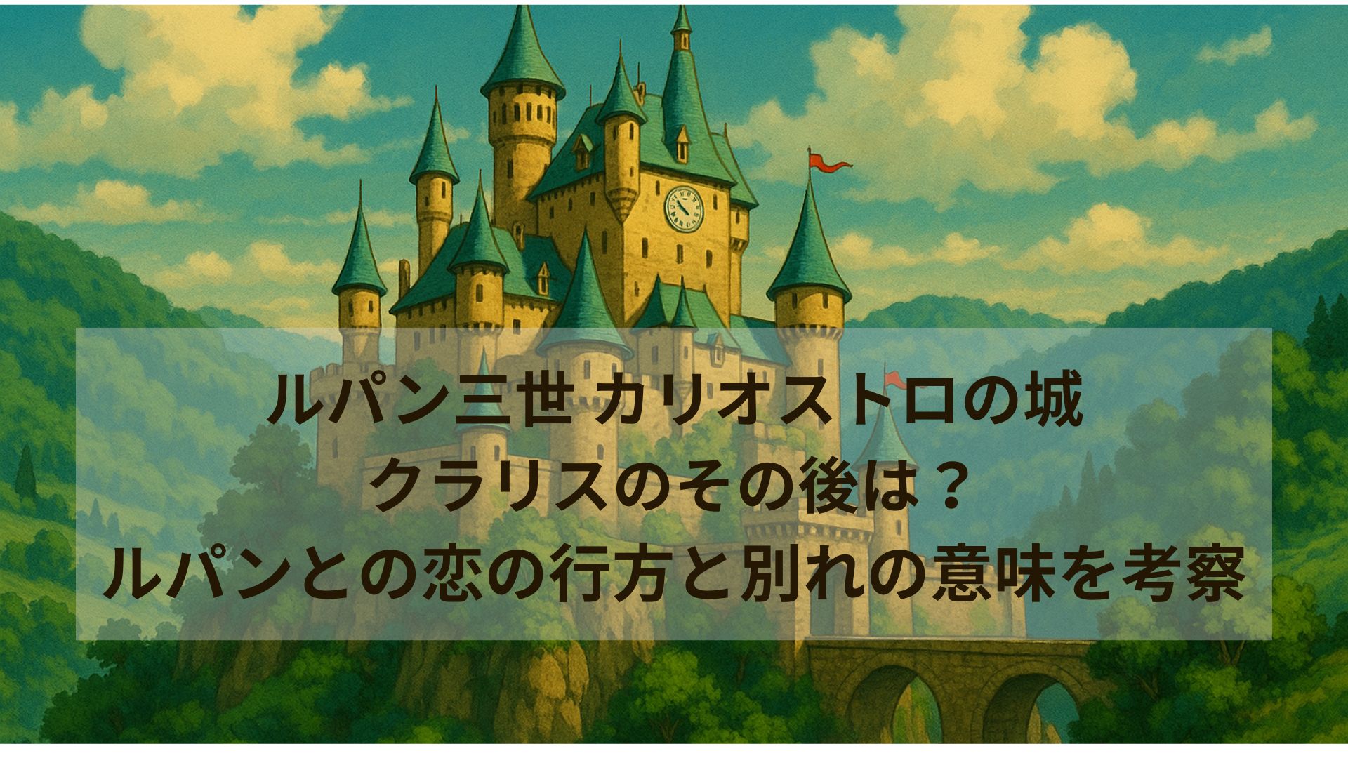 ルパン三世　カリオストロの城